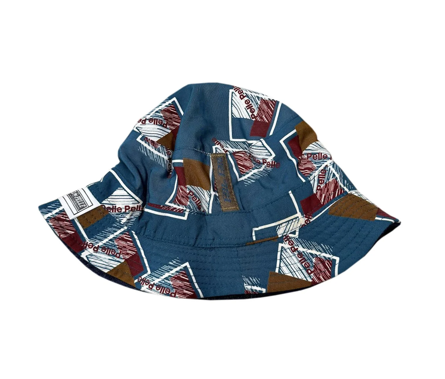 Vintage Pelle Pelle Blue Reversible Bucket Hat NWT — RootsBK